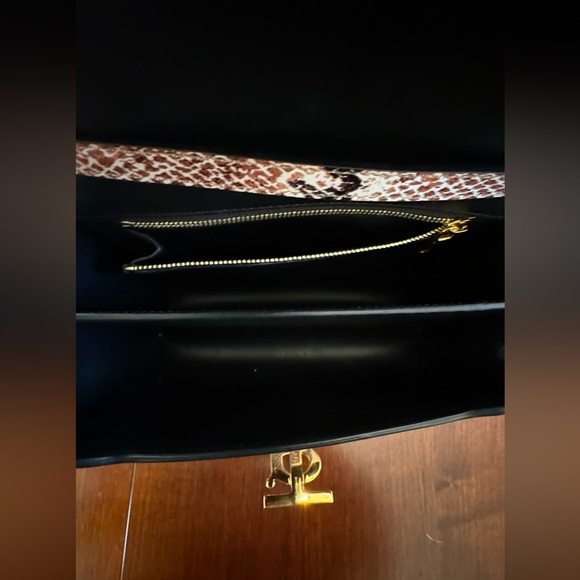 Burberry Python Print TB Flap Small Bag - Picture 4 of 8